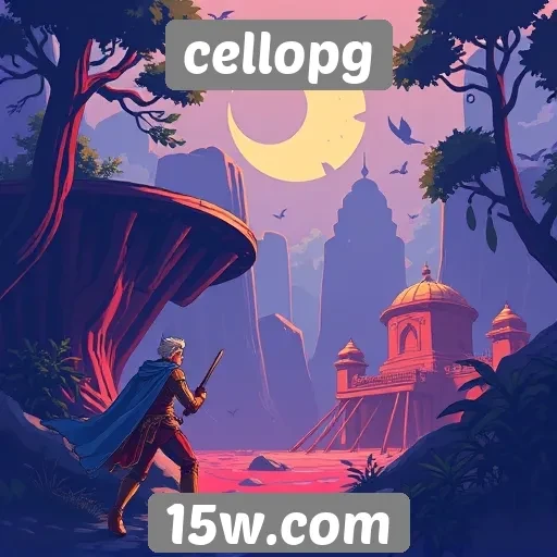 Tendências de design gráfico no site de jogos cellopg